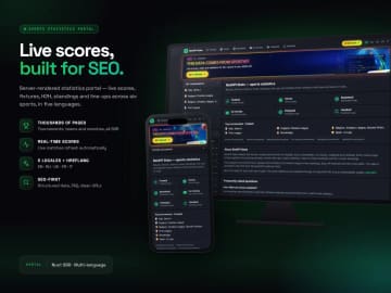 BetAPI Stats — SEO Sports Statistics Portal — screenshot 1