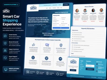 Dispatch — Логістична платформа з редагованим контентом — скріншот 1
