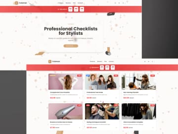 FolioHair — E-commerce SaaS for Beauty Professionals — screenshot 2
