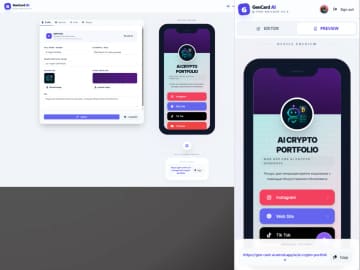 GenCard AI — AI-Powered Digital Business Cards — screenshot 2