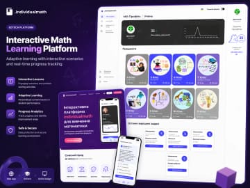 IndividualMath — Адаптивна платформа вивчення математики — скріншот 1
