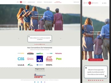 Jeanne Assurance — Multi-language Insurance Portal — screenshot 2