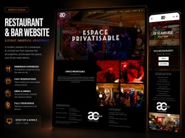 Restaurant Platform — Strapi-driven, Multi-language — screenshot 1