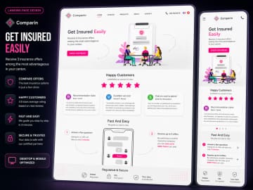 Insurance Portal — Multi-language & Strapi-driven — screenshot 1
