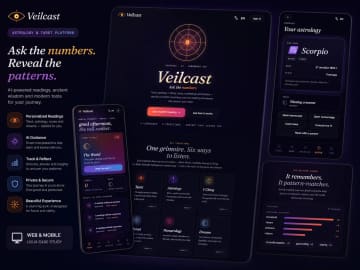 VeilCast — Esoteric AI That Remembers You — screenshot 1